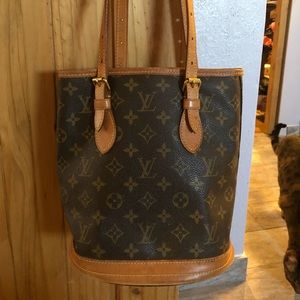 Louis Vuitton bucket bag